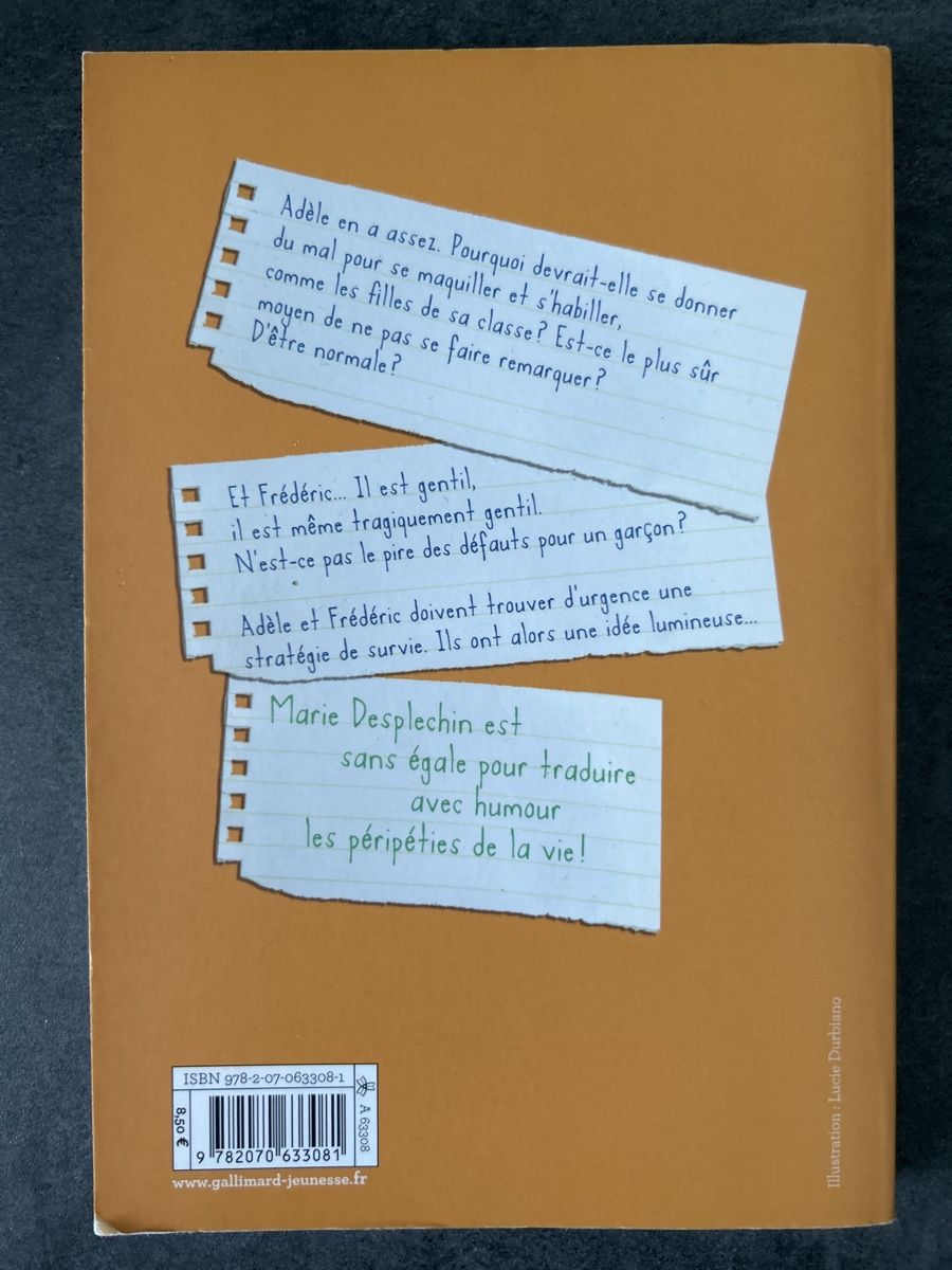 Livres: Livre La belle Adèle – D'occasion à Yens par Chriis 1