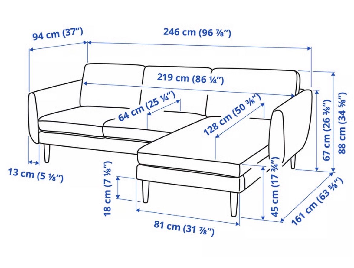 Ikea Divani: Ikea SMEDSTORP 3er Sofa – Usato da Zürich venduto da JMRebo 6