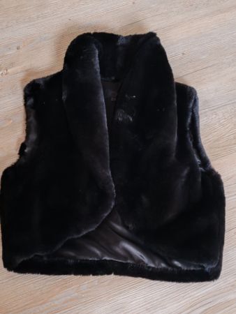 Kunstfell-Gilet