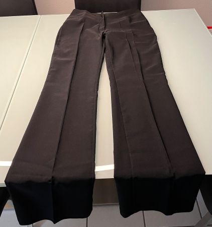 Stoffhose schwarz