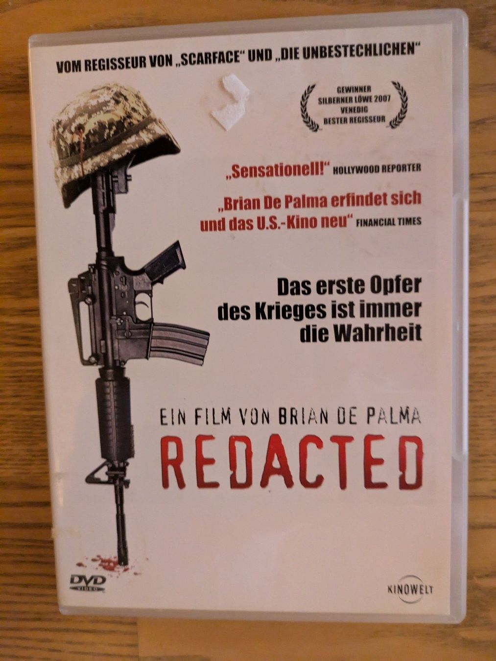 Tutti i DVDs: Brian de Palma's "Redacted" (DVD) – Usato da Männedorf venduto da Pacer19