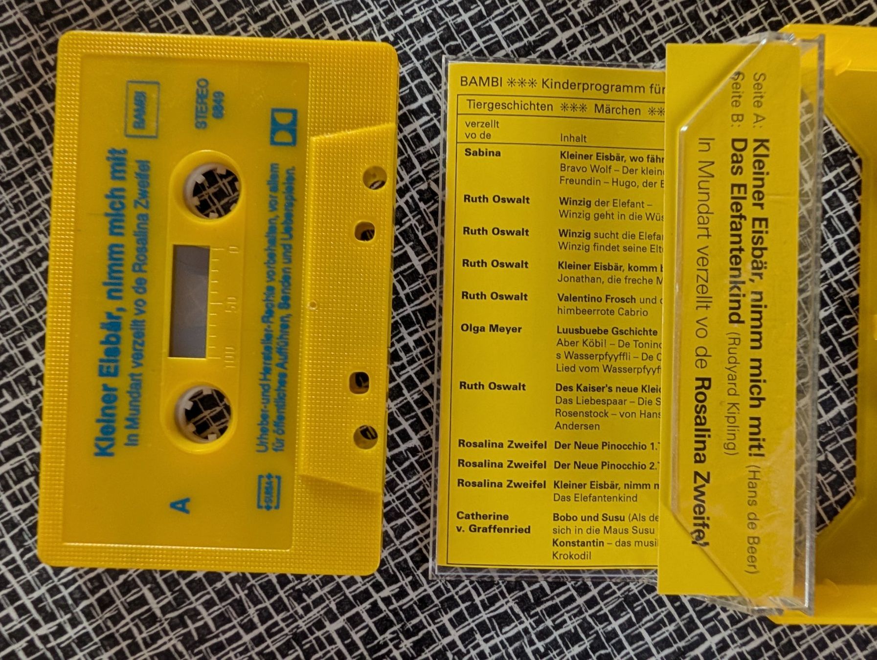Musicassette: Kinder Kassette, chliine Eisbär, top! – Usato da Nänikon venduto da Haexli_70 1