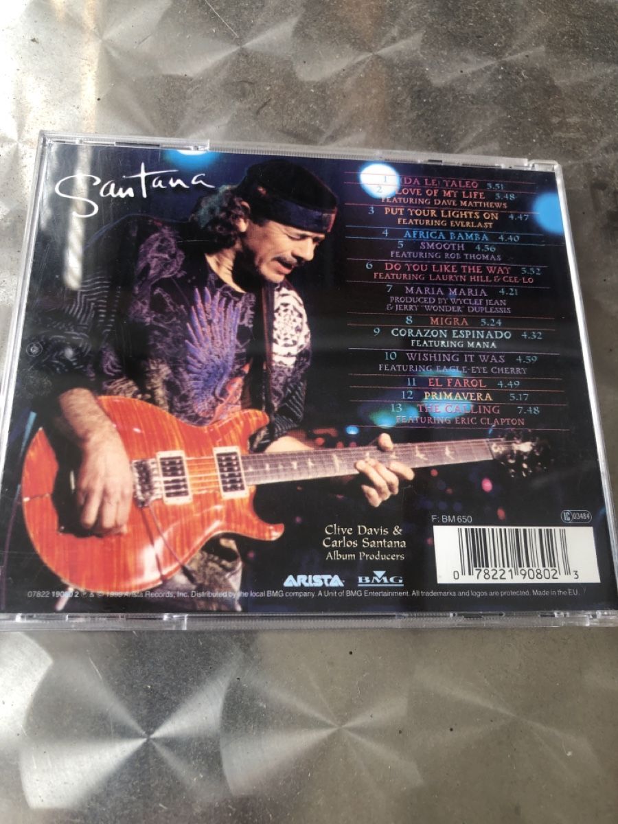 CD: CD Santana Supernatural – Usato da Flaach venduto da rubo7 1