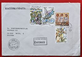 VATIKAN ENZO DIENA ROM BRIEFMARKENPRÜFER WIL ST GALLEN 1991