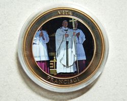Gedenkmedaille Vatikan - Papst Franziskus
