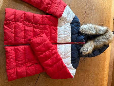 Tommy Jeans Steppjacke mehrfarbig gebraucht guter Zustand
