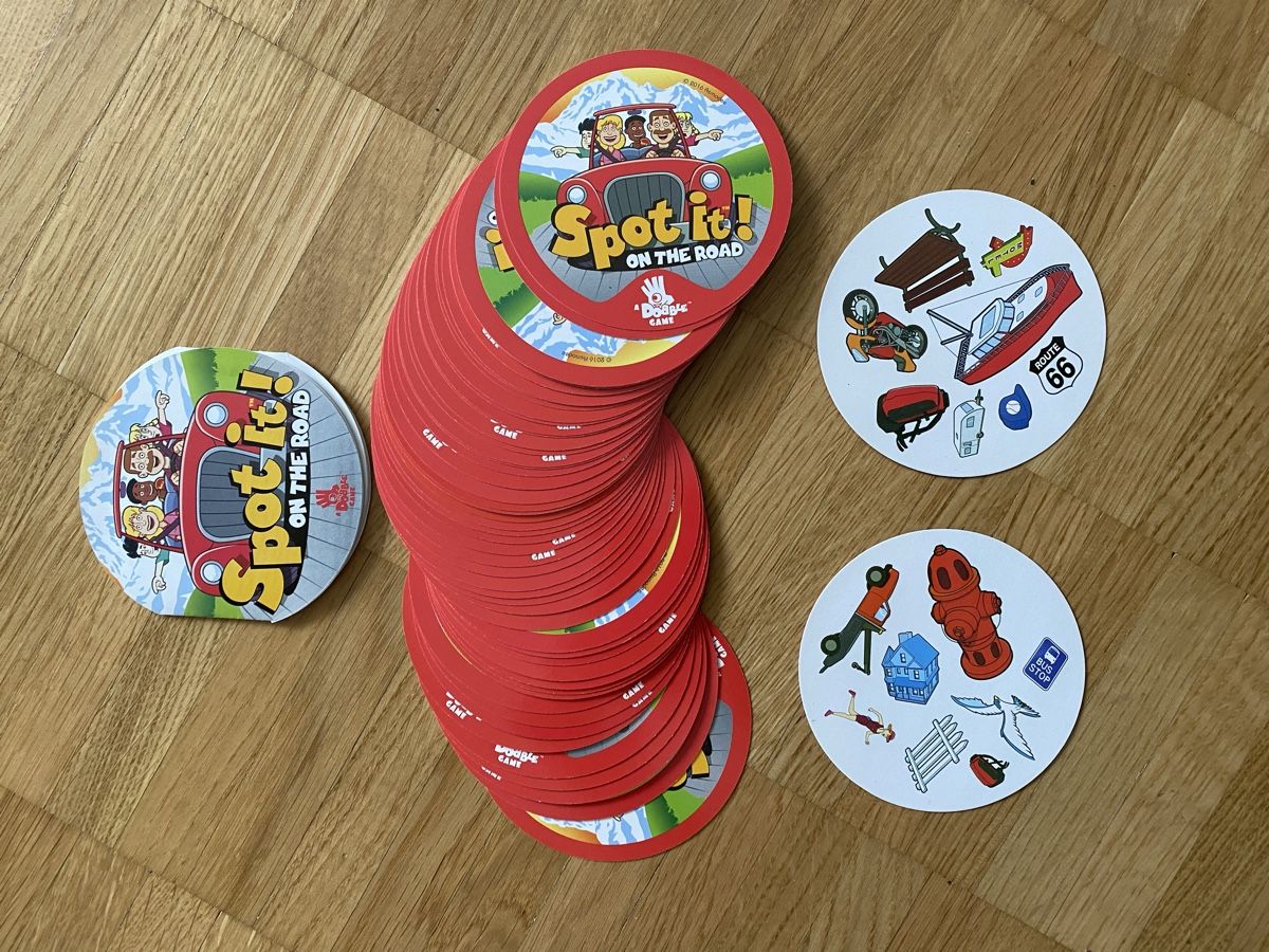 Giochi: 2 Spot It Spiele / On The Road & Hip – Usato da Sargans venduto da sel85 2