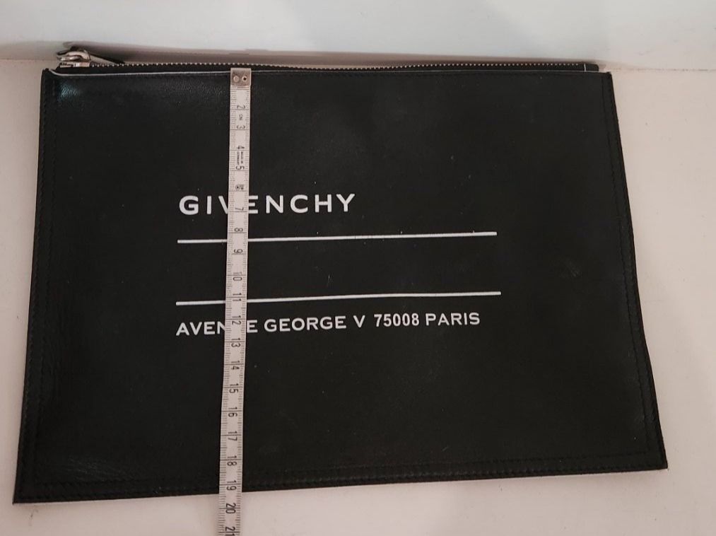 Givenchy Borse: Givenchy Pochette Tasche Abendtasche SCHWARZ LEDER ORIGINAL – Usato da Binningen venduto da lieblingsstyle 7