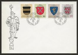 LIECHTENSTEIN 1965 FDC  Wappen II