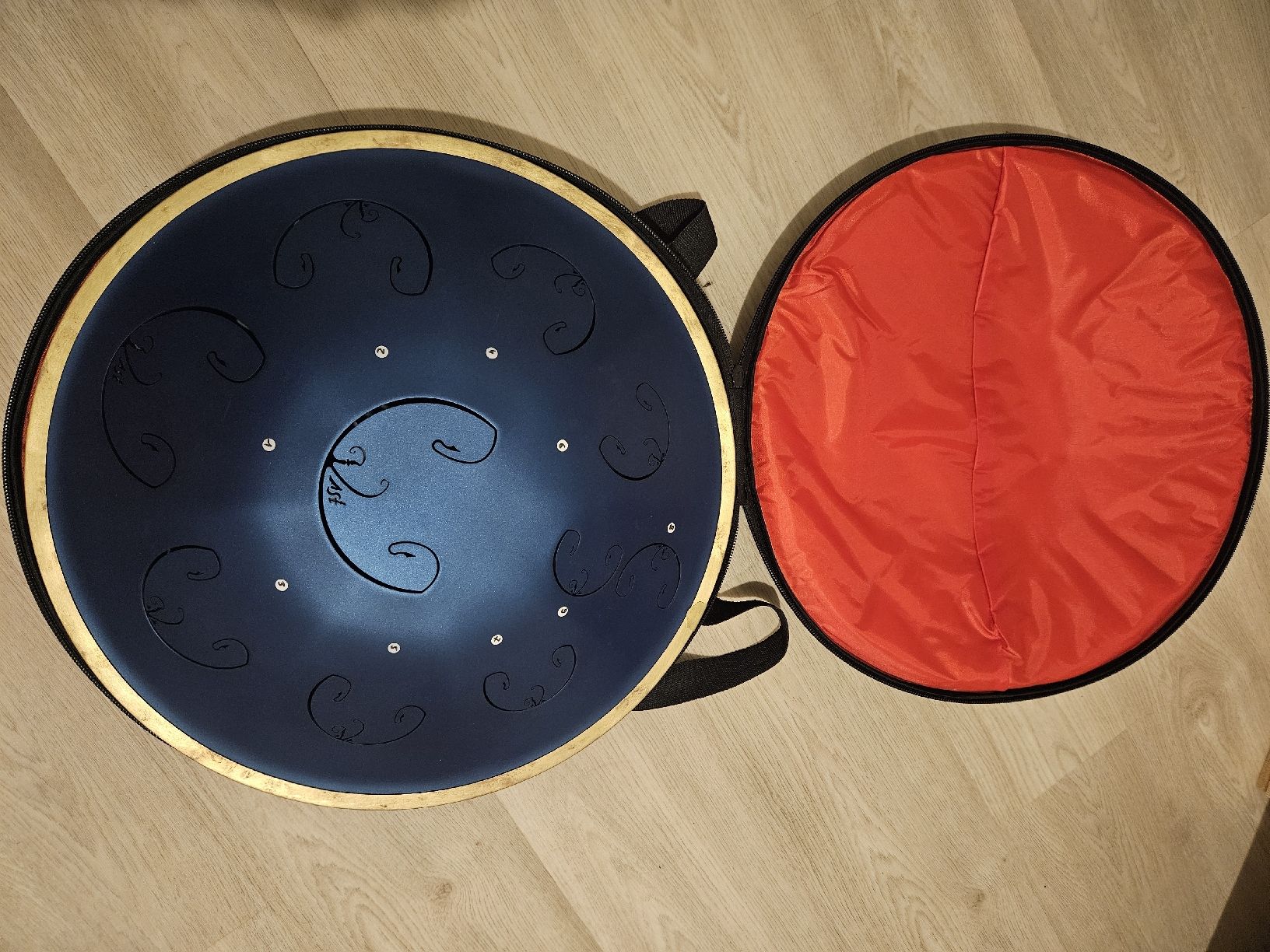 Strumenti musicali: Handpan Rav Vast B celtic double ding bleu – Nuovo (secondo la descrizione) da Sugiez venduto da eestelle17 1