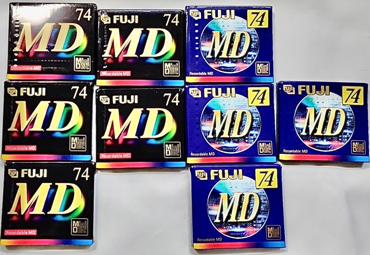 Minidisc: 9 Minidisc FUJI MD 74 NEU / OVP – Nuovo e nell'imballaggio originale da Forch venduto da xtcpiemont