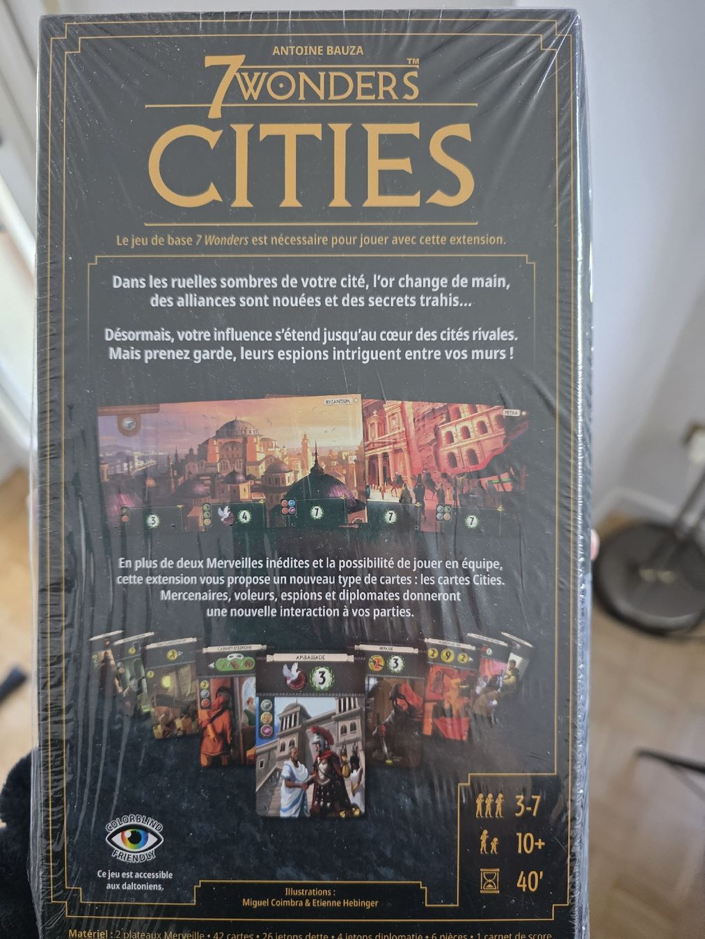 Giochi: 7 Wonders Cities -spiel – Nuovo e nell'imballaggio originale da Dietikon venduto da ninuzzo28 1
