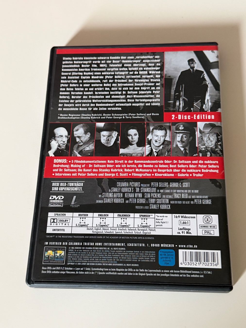 Tutti i DVDs: Dr. Seltsam 40th Anniversary Edition DVD 2-Disc – Usato da Altstätten SG venduto da sheamus 1