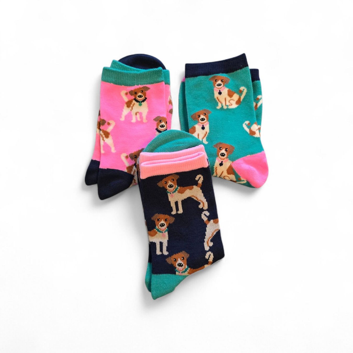 Calze: 3er-Set Socken Hunde / Dogs – Nuovo e nell'imballaggio originale da Zürich venduto da amysmith
