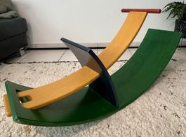 Vintage 90er Stokke Schaukel Hippo Designklassiker