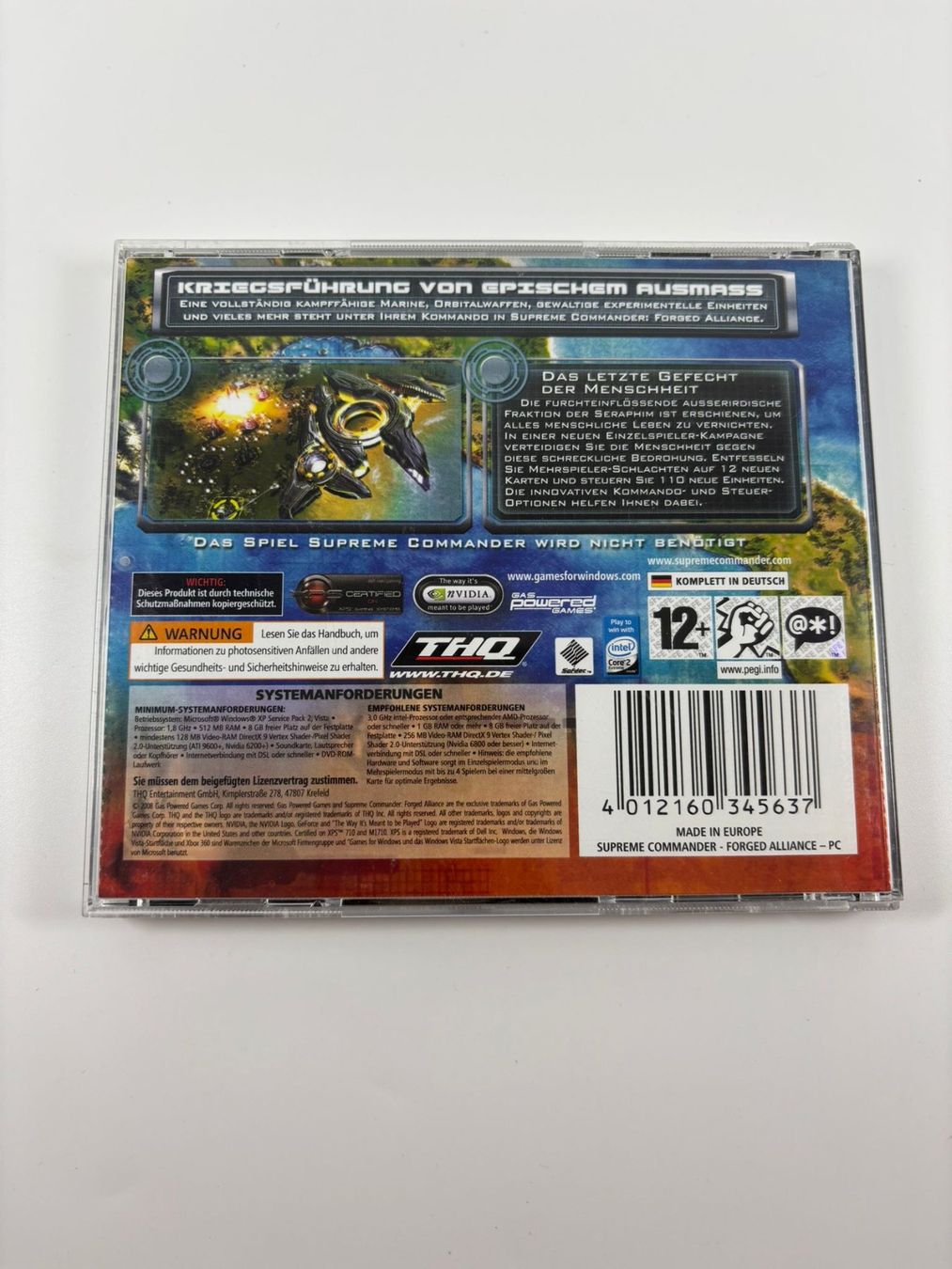 Giochi: Supreme Commander - Forged Alliance (PC) – Usato da Herisau venduto da Seyashop1 2