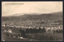 AK La Chaux-de-Fonds, Vue generale, 1914