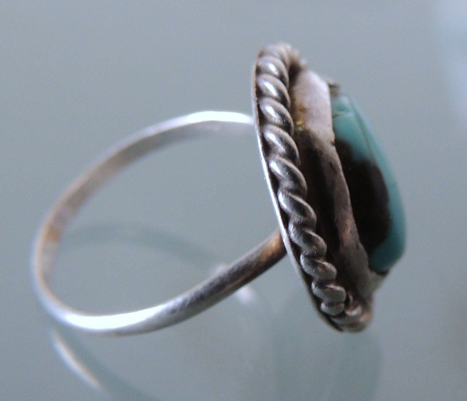 Anelli: Türkis Silber 800 Fingerring – Usato da Waldenburg venduto da schaller707 3