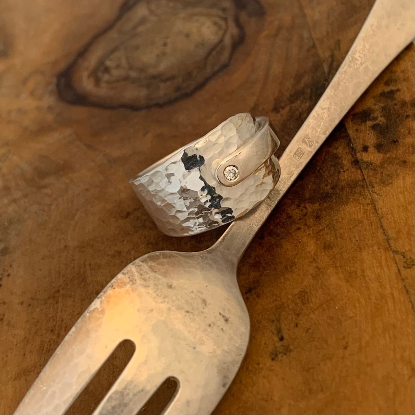 Anelli: Silberring Nordlicht Gr.66 – Nuovo (secondo la descrizione) da Thun venduto da Svonskj 4