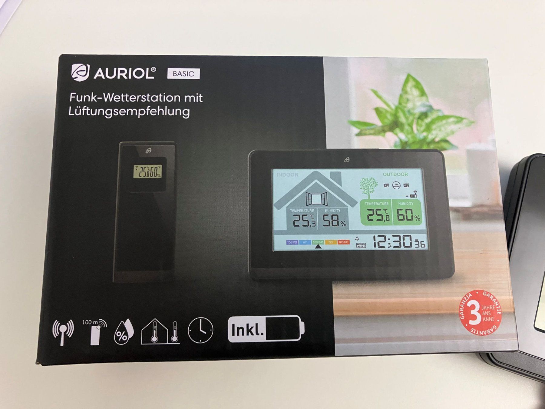 Altro per la casa: Funk-Wetterstation AURIOL Basic – Nuovo (secondo la descrizione) da Wünnewil venduto da Mkusi66 1