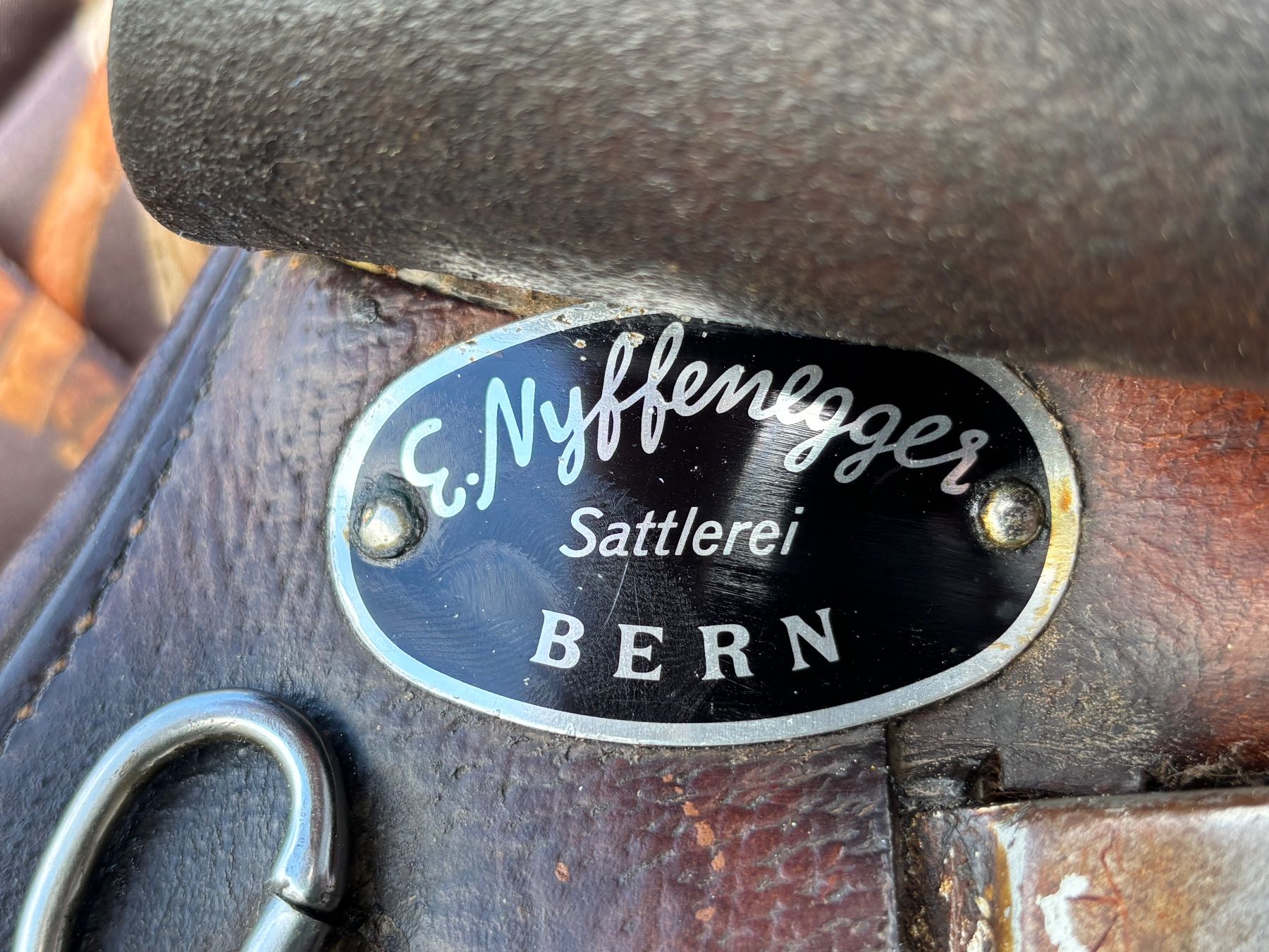 Selle & Accessori: schöner Vielseitigkeitssattel von E. Nyffenegger Bern – Usato da Feldbach venduto da Fea1 6