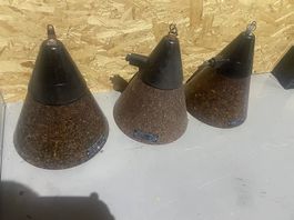 3er Set Industrieleuchten Bakelit für  Loft aus der DDR!!