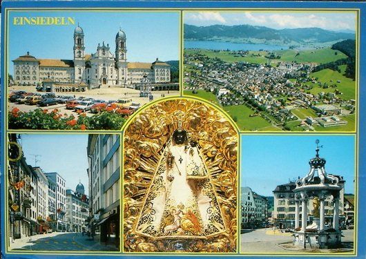 Cartes postales: 4 x AK EINSIEDELN – Neuf (Voir description) à Jona par philajona 1