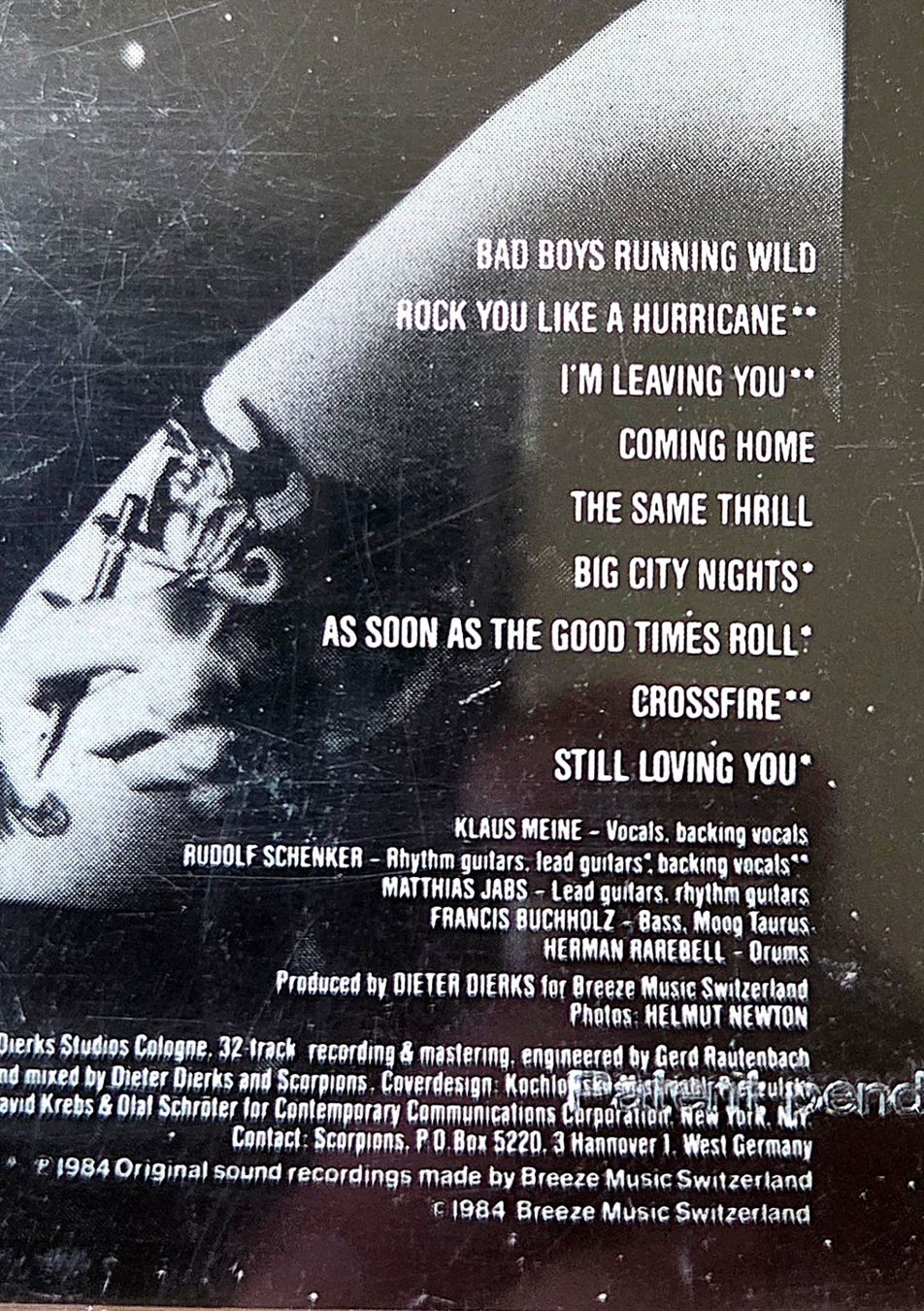 CD: Scorpions - Love at first Sting - CD – Usato da Biberist venduto da Beaver58 1