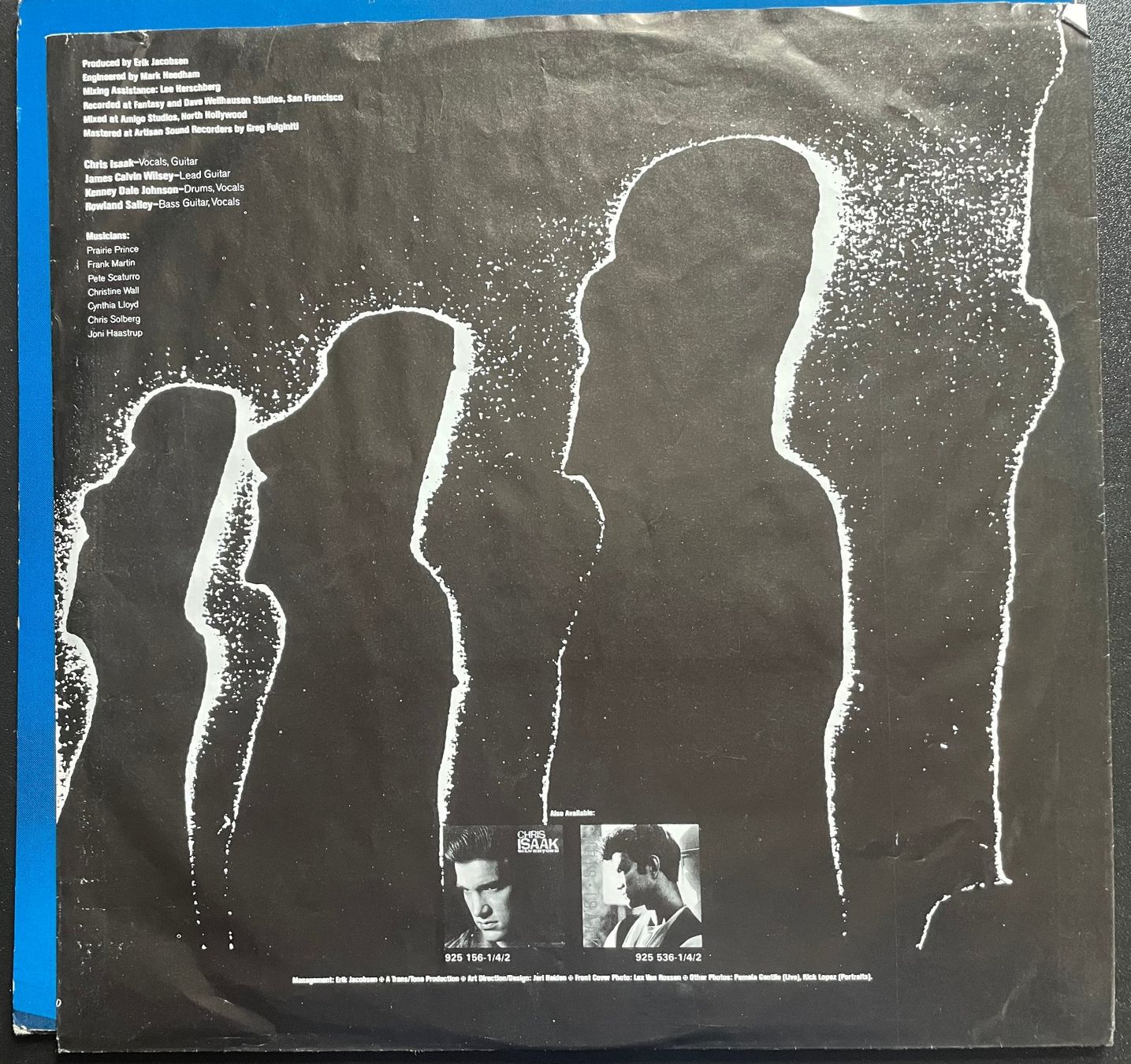 Dischi in vinile: Chris Isaak, Heart Shaped World, EU, Original!! – Usato da Kleinlützel venduto da Vinylspezi 3