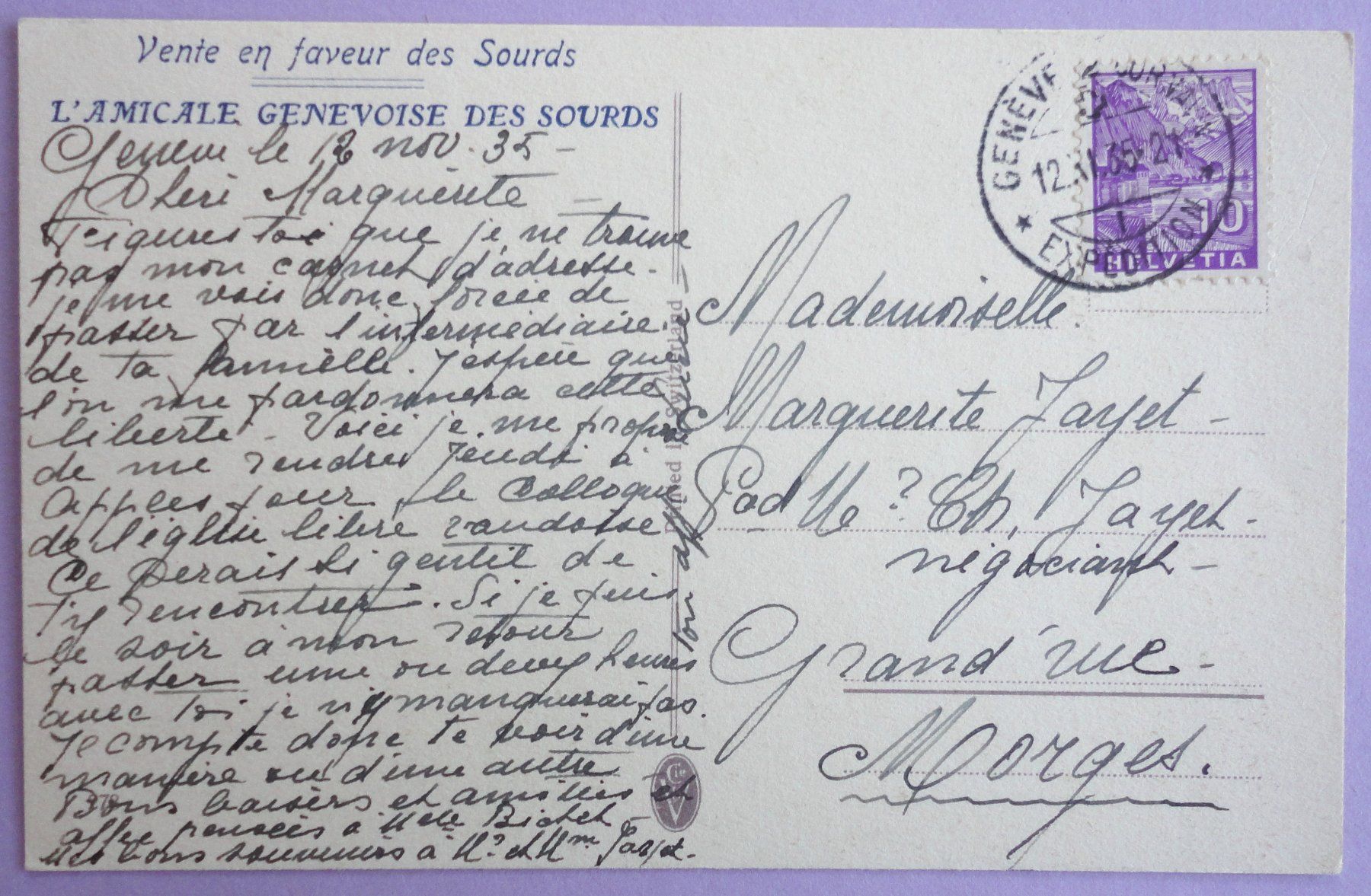 Cartes postales: Parterre de fleurs – D'occasion à Fétigny par Billy2miny 1