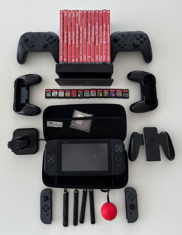 Nintendo Switch MEGA-BUNDLE inkl. 13 Spielen (Gebraucht) in Lenzburg ...