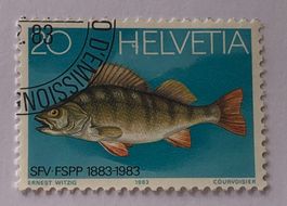CH Briefmarken Stempel   