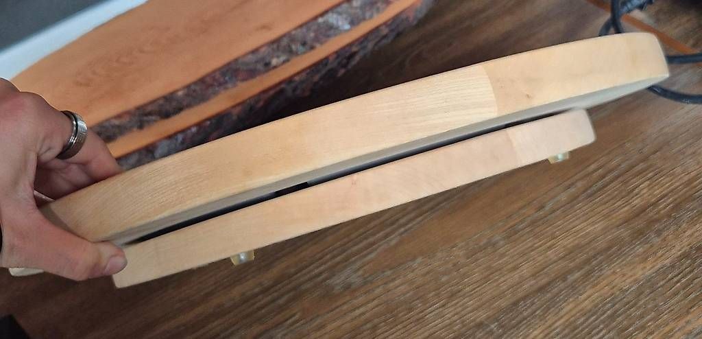Servierplatten: Holzdrehteller – Gebraucht aus Wattenwil von sandish72 1