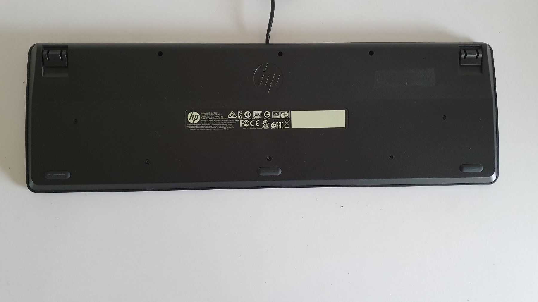 Hewlett Packard Tastiere: HP Hewlett Packard Tastatur KBAR211 – Usato da Giswil venduto da online-Brockenhaus 1
