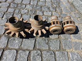 4 Wagenräder-Naben zu verkaufen