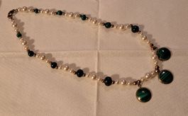 Collier malachite