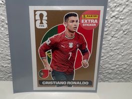 Panini Extra Sticker Bronze POR Cristiano Ronaldo