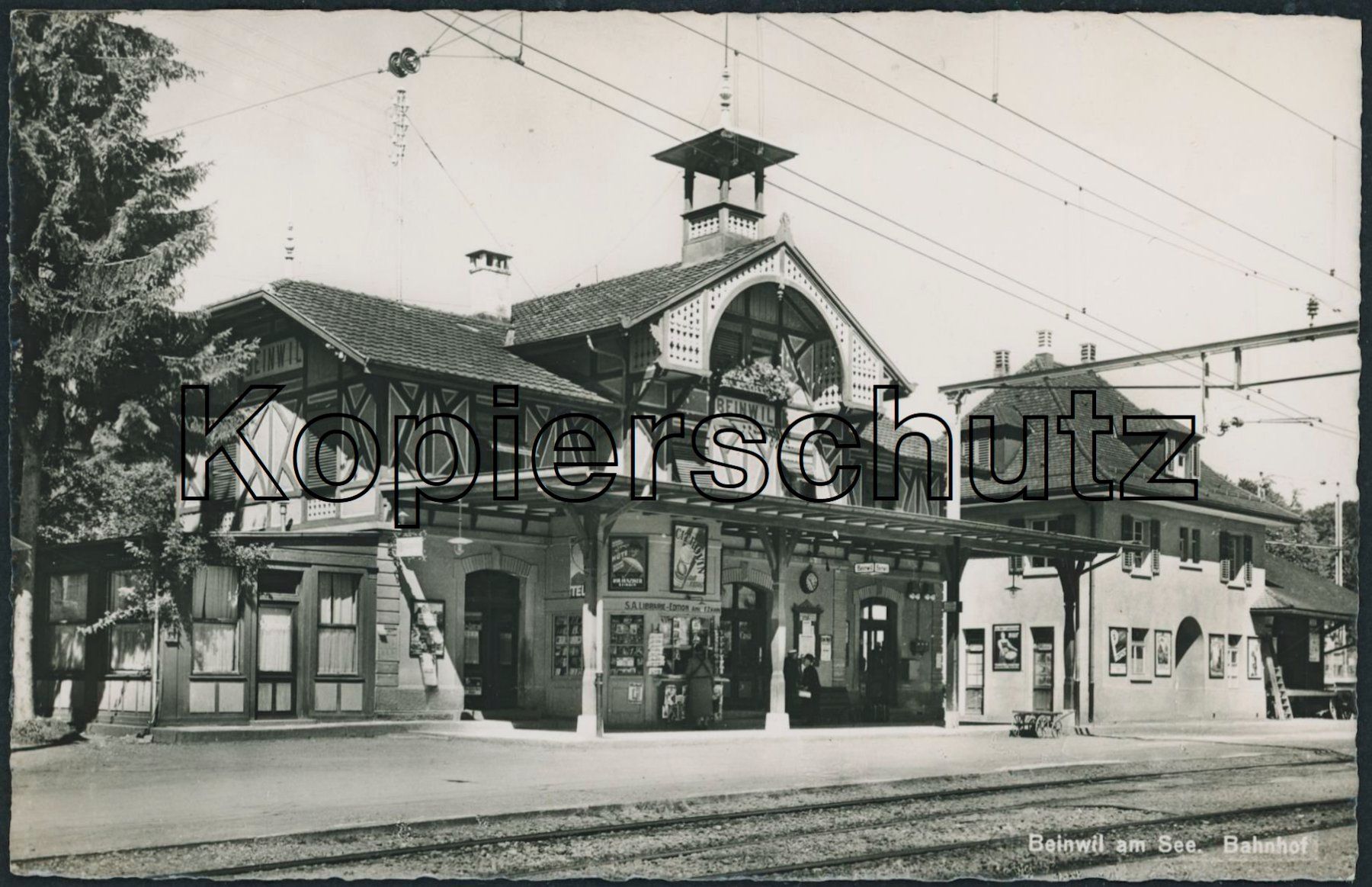 Ansichtskarten: AG Beinwil am See - Bahnhof - Bahn – Neu (gemäss Beschreibung) aus Schindellegi von leecollect