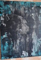 Original Gemälde - Abstraktes Gesicht handmade 60×80