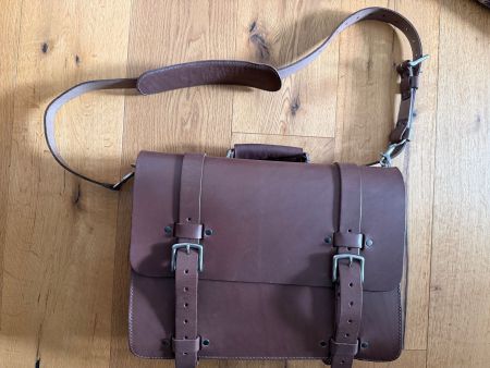 Kendal & Hyde, Herren Ledertasche, fast wie neu