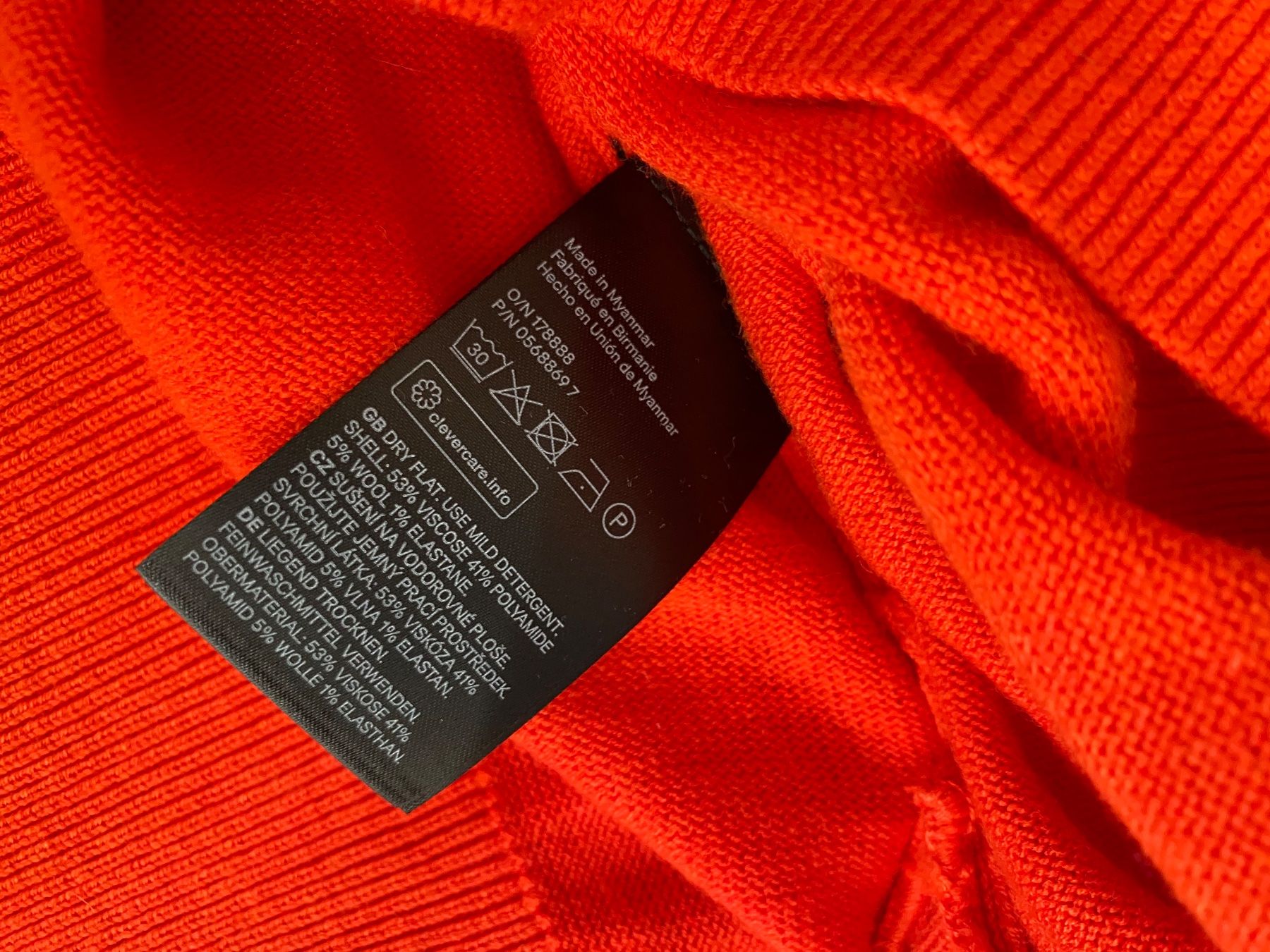 H&M Maglioni & Felpe: Neu mit Etikette - Pullover von H&M, g. M, orange – Nuovo e nell'imballaggio originale da Zürich venduto da ZuriShrek 7