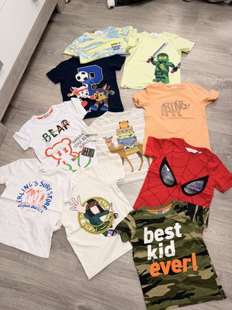 T-Shirt, Kleiderset, 10-er Pack, 116, Junge