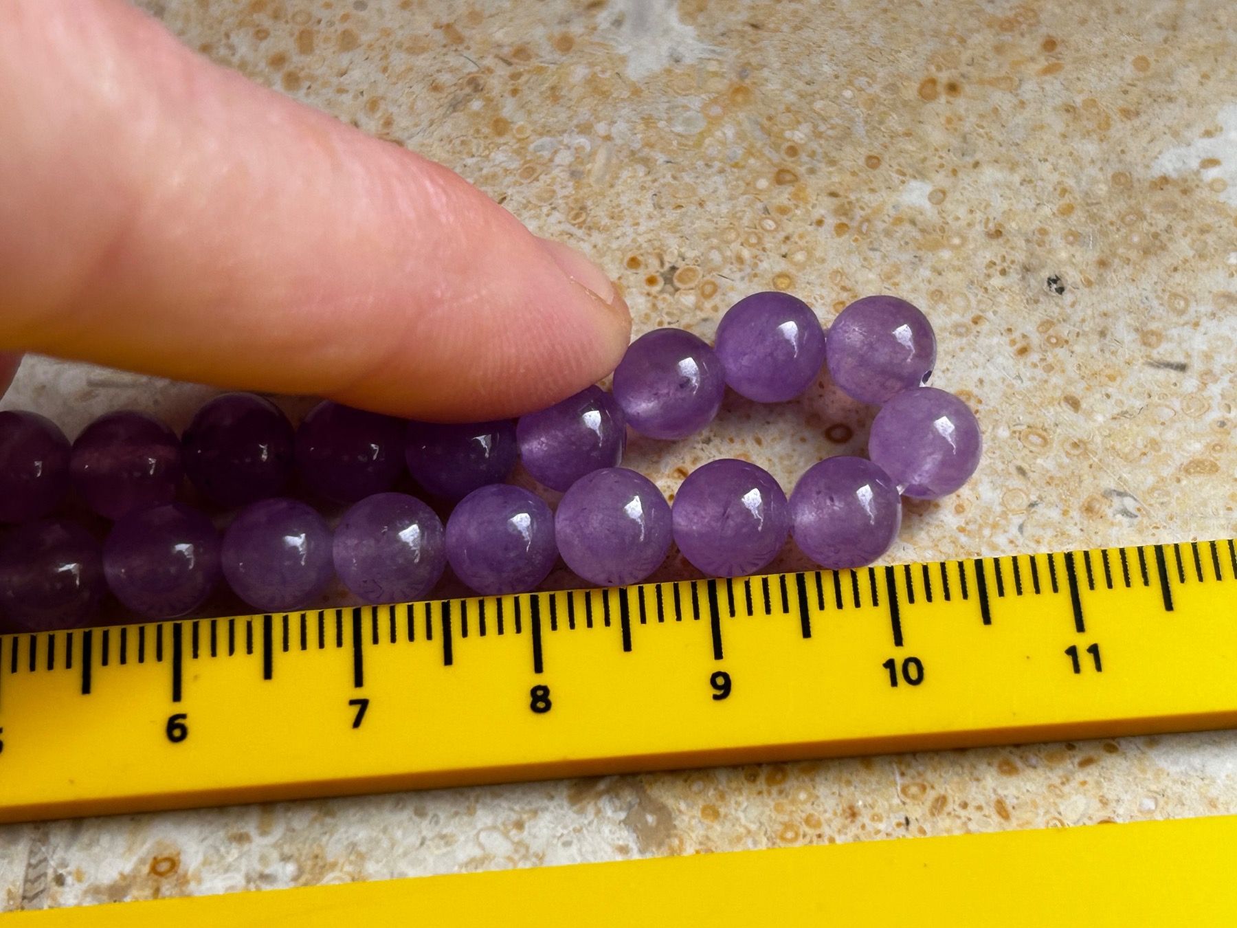 Bracciali & Braccialetti: Armband Amethyst ca 6mm (19.5cm) – Usato da Dittingen venduto da Bijoubelle 5