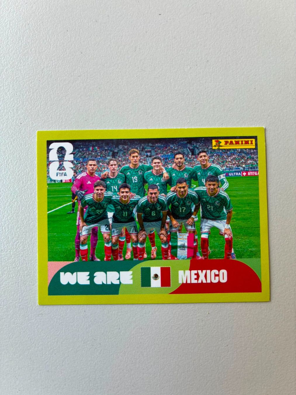 Panini Sammelbilder & Trading cards: Carte panini 2026 - MEX 13 – Neu (gemäss Beschreibung) aus La Neuveville von Ibo2300