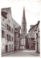 Mulhouse (Haut-Rhin), Rue de la Moselle, circulée 1950