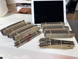 Märklin Gleise Konvolut 42 Stk