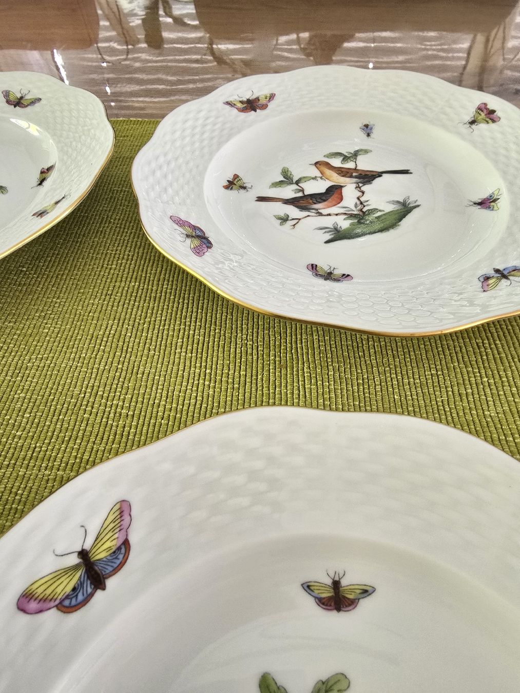 Herend Piatti: Herend Rothschild Dessertteller 19 cm – Nuovo (secondo la descrizione) da Thal venduto da Vintagekeller 4