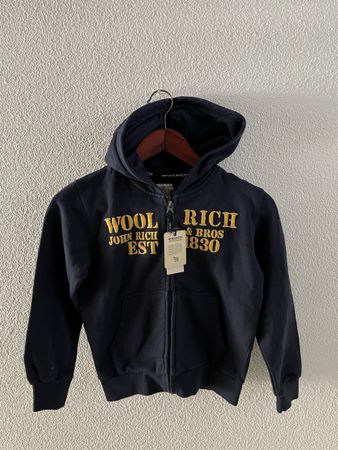 Neue Original Woolrich Sweatjacke mit Etikett 