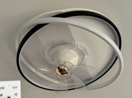 Deckenleuchte mit Ventilator – ideal für den Sommer