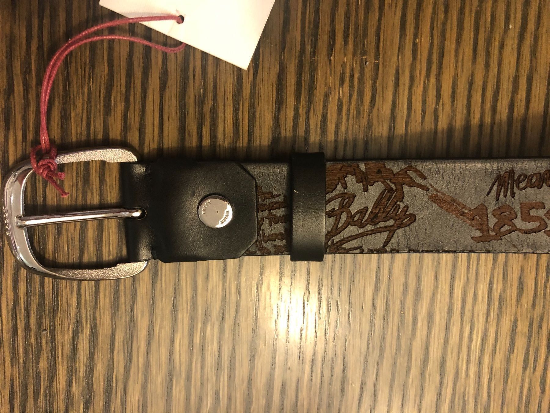 Bally Cinture: BALLY BALDON Gürtel 90 Leder-Struktur – Nuovo (secondo la descrizione) da Volketswil venduto da praxis12 6